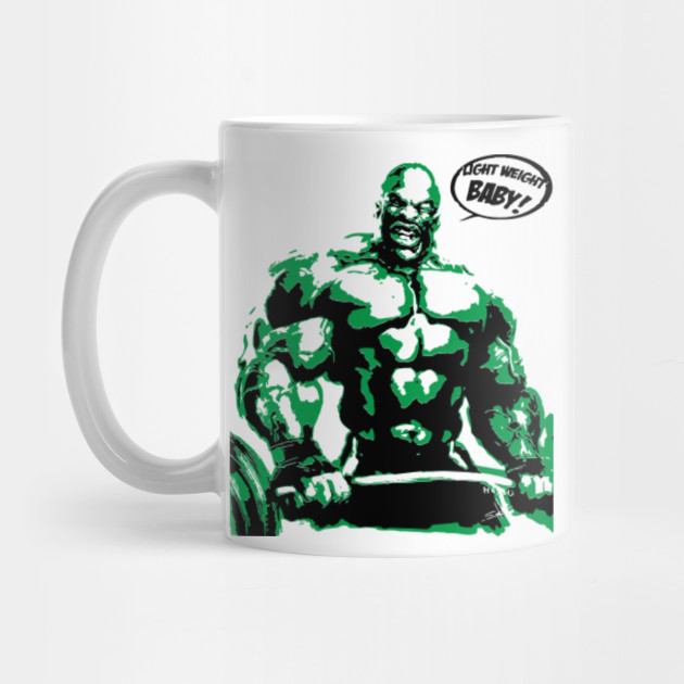 Bodybuilder Pumping
